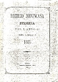 Cover  Strenna per l'anno ...