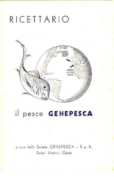Cover  Il pesce Genepesca : ricettario