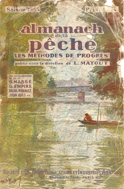 Cover  Almanach de la peche : saison 1935 \\les méthodes du progrès\\