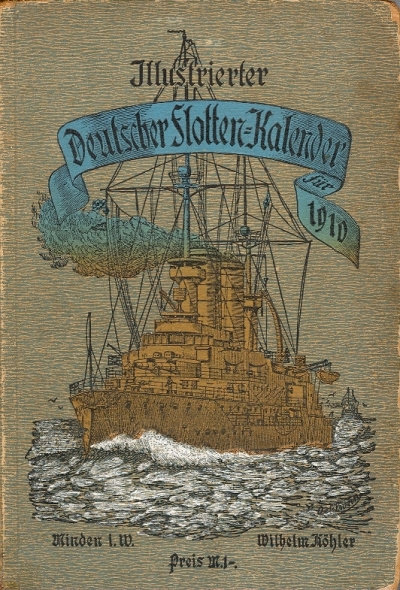 Cover  Illustrierter deutscher flotten-kalender für ...