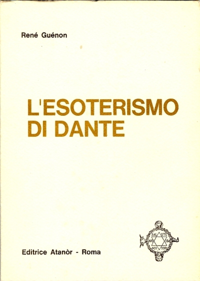 Cover  L'esoterismo di Dante