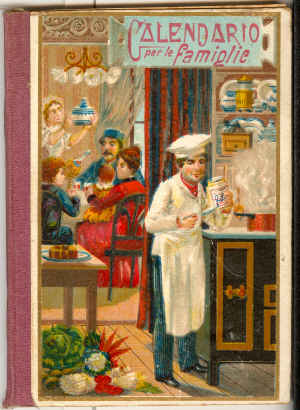 Cover  Calendario pel ... : con annesso manuale di cucina : offerto dalla Compagnia Liebig alla sua clientela