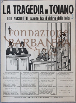 Cover  La tragedia di Toiano : Ugo Ancillotti assolto fra il delirio della folla