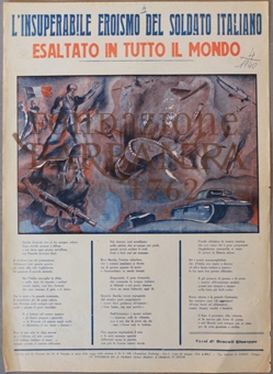 Cover  L'insuperabile eroismo del soldato italiano esaltato in tutto il mondo