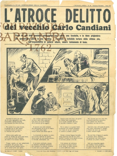 Cover  L'atroce delitto del vecchio Carlo Candiani