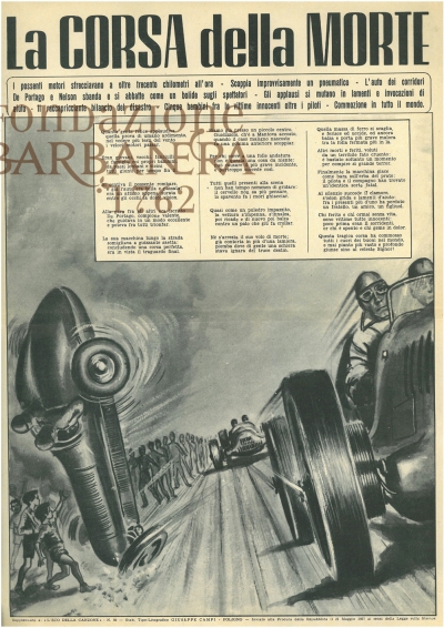 Cover  La corsa della morte