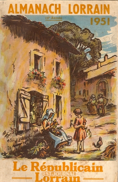 Cover  Almanach Lorrain