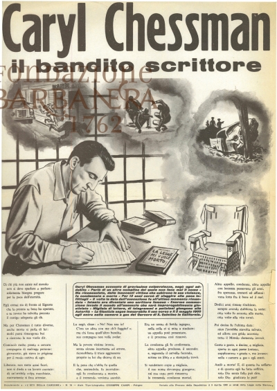 Cover  Caryl Chessman : il bandito scrittore