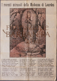 Cover  I recenti miracoli della Madonna di Lourdes