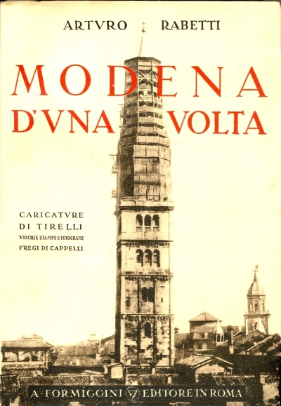 Cover  Modena d'una volta