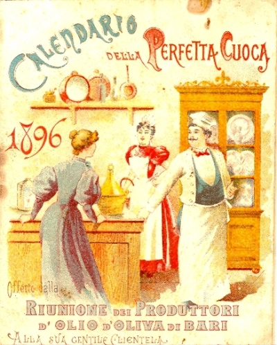 Cover  Calendario ... della perfetta cuoca