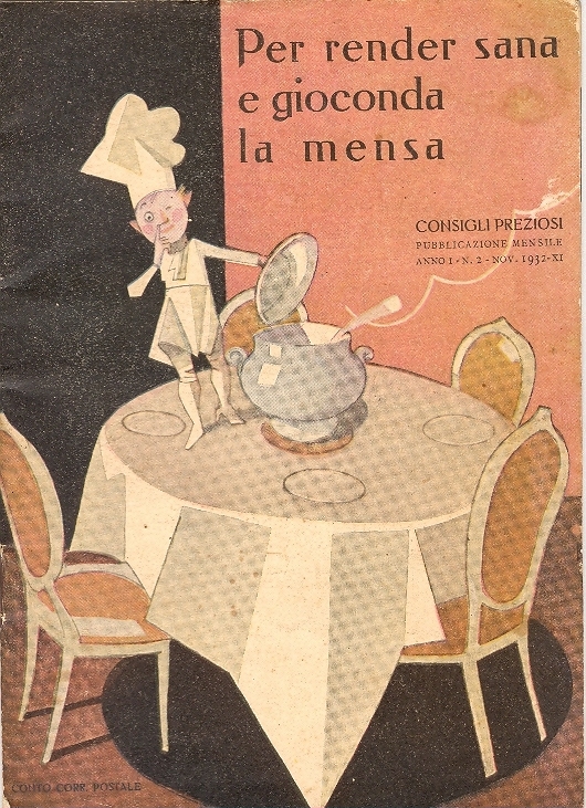 Cover  Per render sana e gioconda la mensa : consigli preziosi