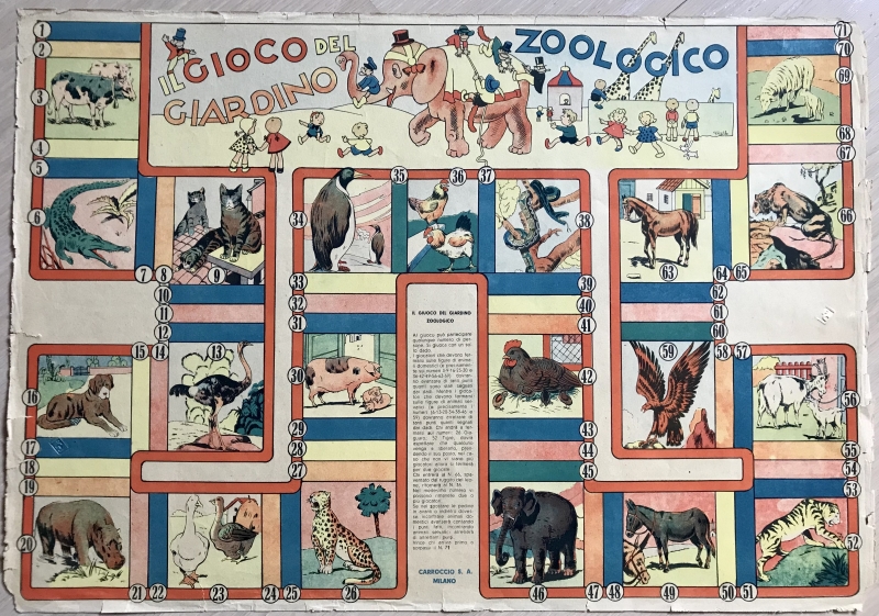 Cover  Il gioco del giardino zoologico