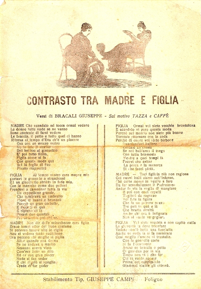Cover  Contrasto tra madre e figlia
