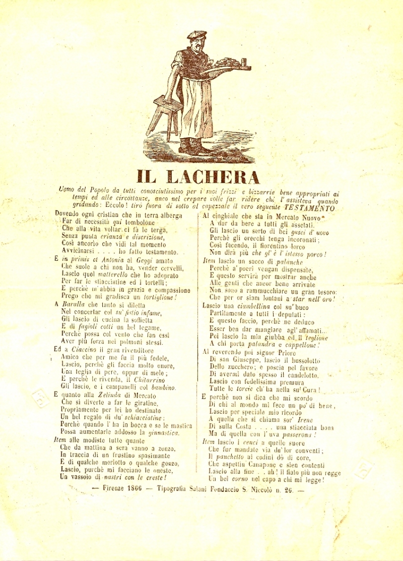 Cover  Il lachera