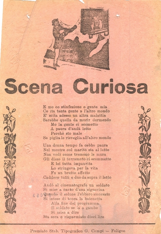 Cover  Scena curiosa