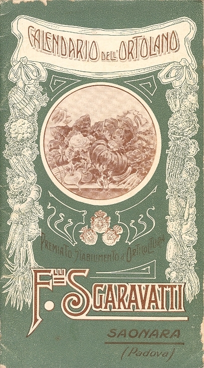 Cover  Calendario dell'ortolano