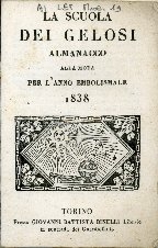 Cover  La scuola dei gelosi : almanacco alla moda per l'anno ...