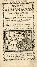Cover  Nuovo almanacco per l'anno ... calcolato al meridiano del Piemonte ...