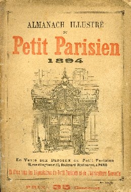 Cover  Almanach illustre du Petit Parisien