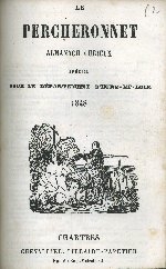 Cover  Le percheronnet : almanach curieux spécial pour le département d'Eure et Loir