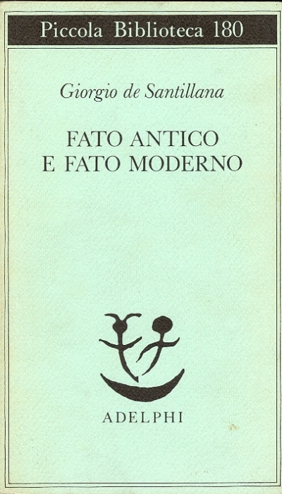 Cover  Fato antico e fato moderno